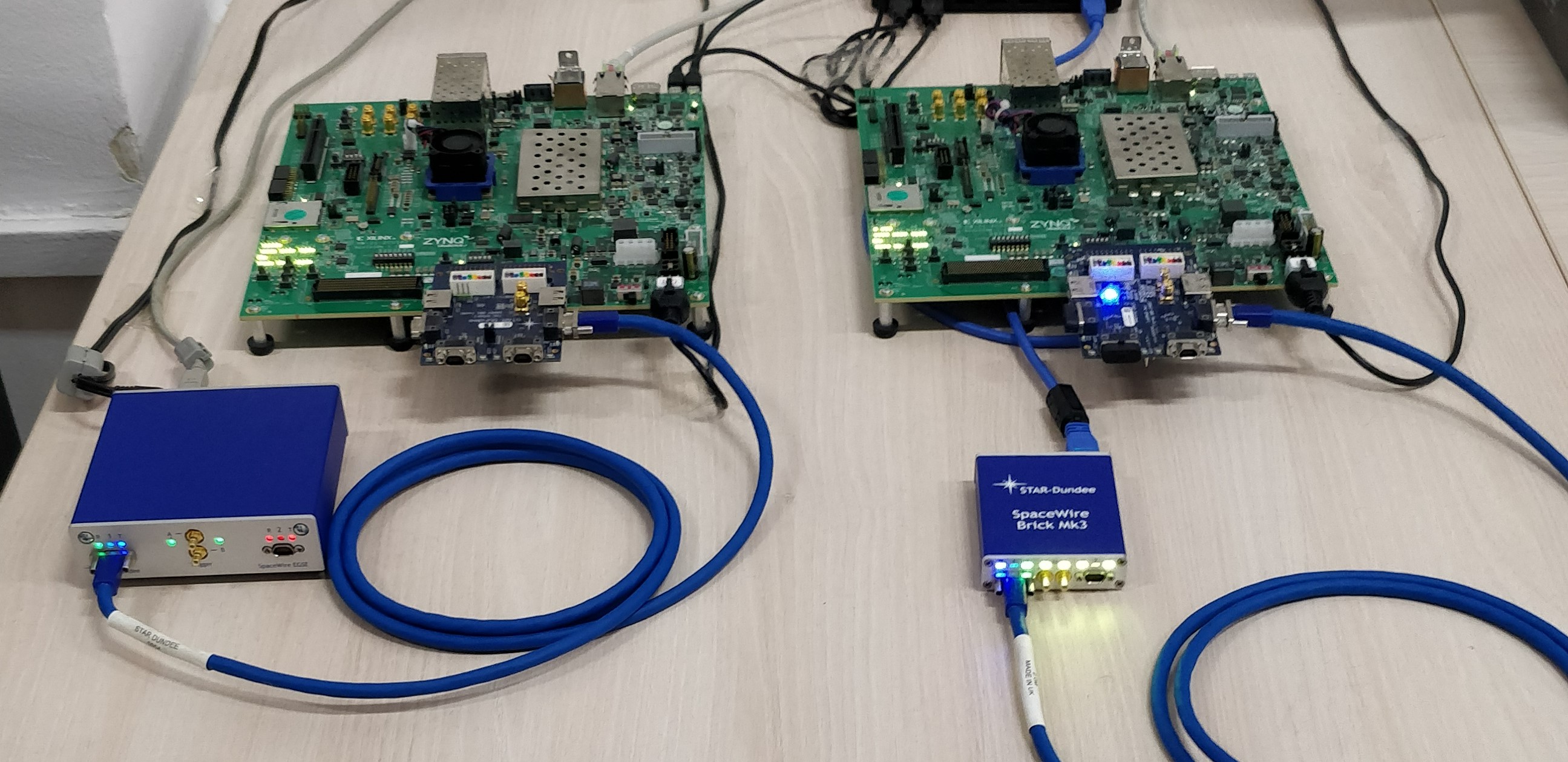 Figura 1. Convertorul SpaceWire_SpC